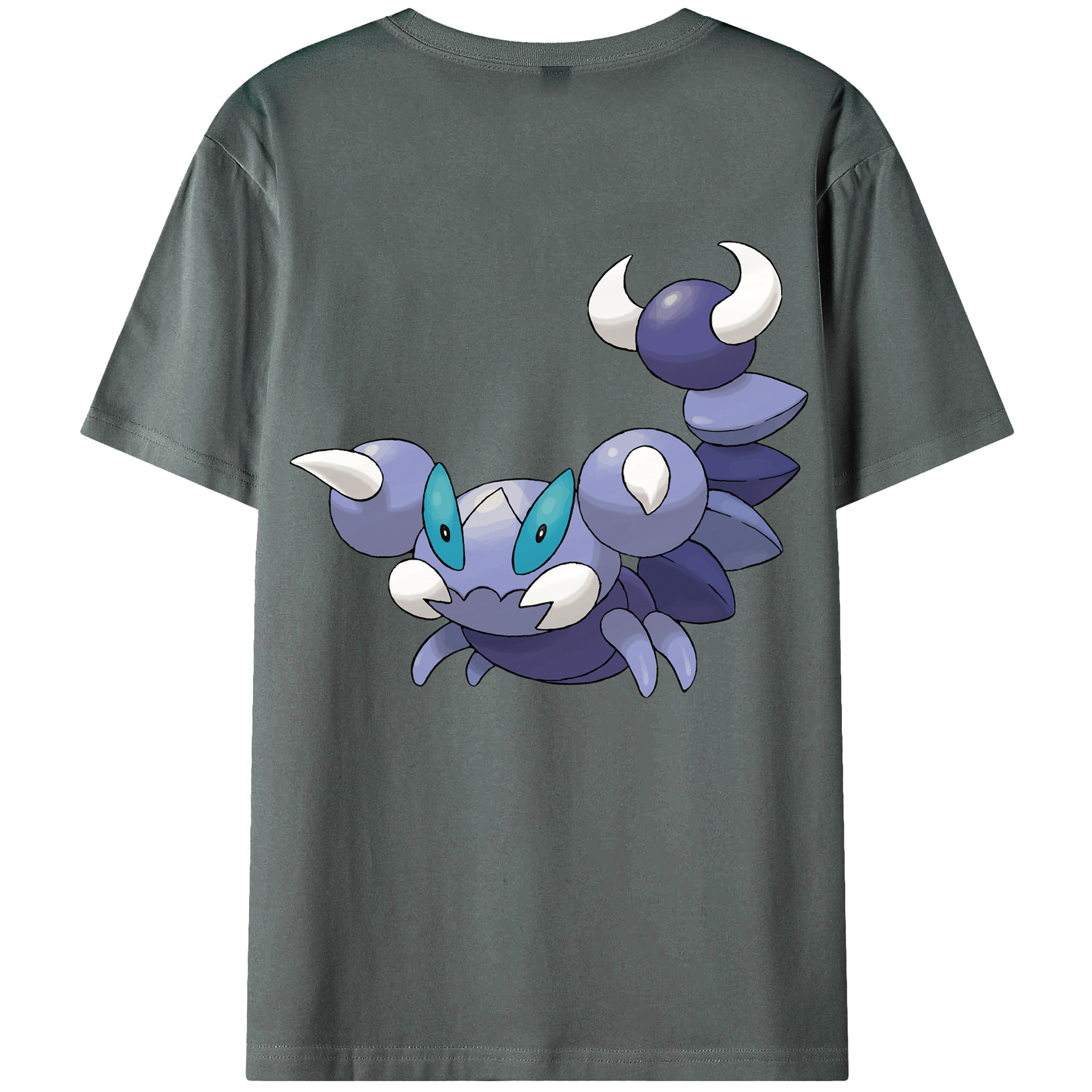 （画像用） ポケットモンスター Pokémon 綿100％半袖Tシャツ（背面プリント）